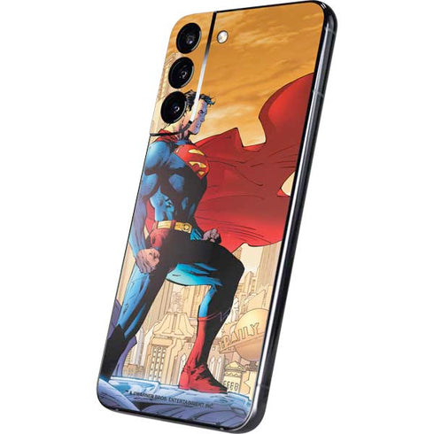 DC Comics Superman For Tomorrow Cover Art by Jim Lee Galaxy S22 Plus Skin